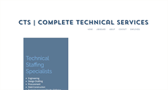 Desktop Screenshot of ctstechnical.com